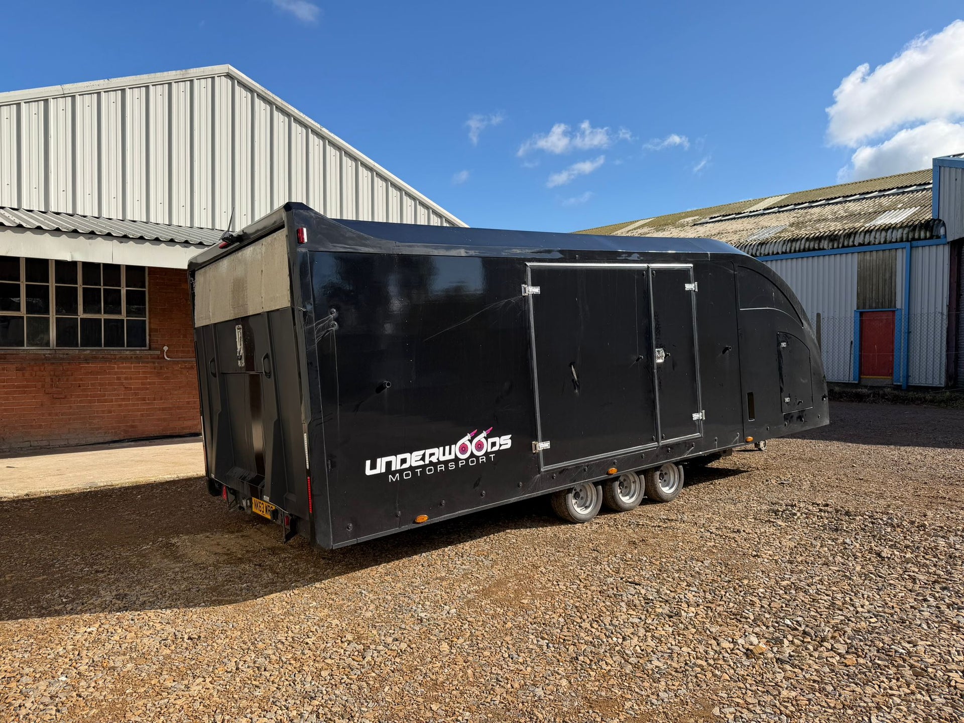 Brian James RT6 Enclosed Race Trailer